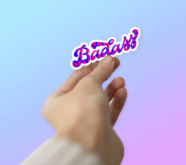 Sticker Badass – Image 2