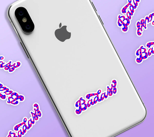 Sticker Badass – Image 3
