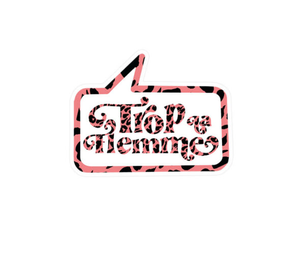 Sticker Trop la flemme – Image 2