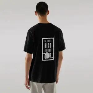 T-shirt Ca sert à rien de dire allez